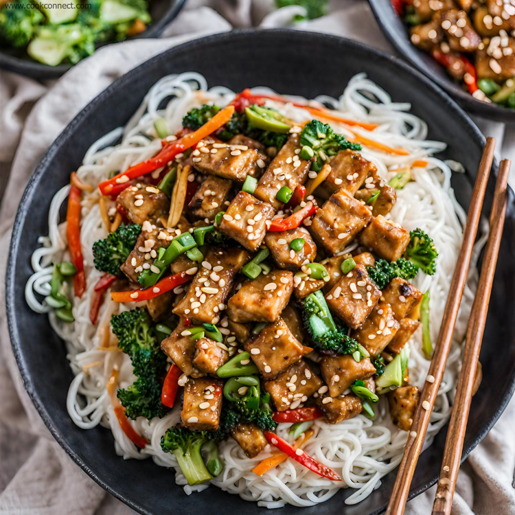 Sesame Ginger Tempeh Stir Fry
