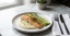 Baked Salmon & Cauliflower Puree Plate