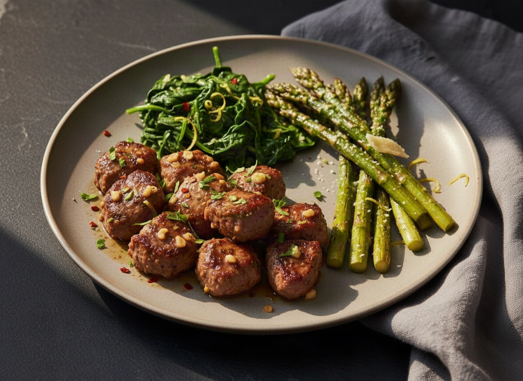 Garlic Butter Steak Bites
