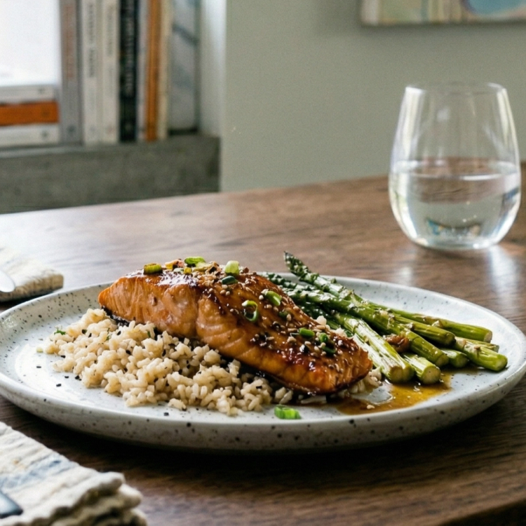 Miso-Glazed Salmon