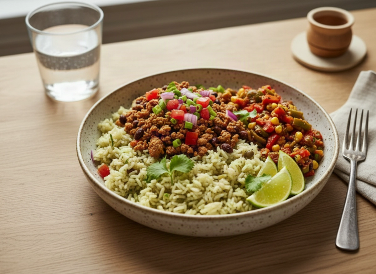 Cilantro-Lime Turkey Bowl
