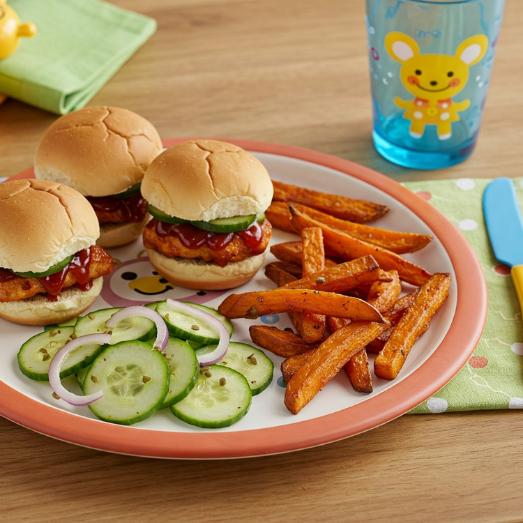 BBQ Chicken Sliders