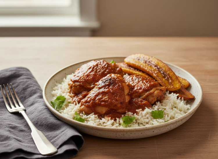 Pollo Guisado Chicken Thighs