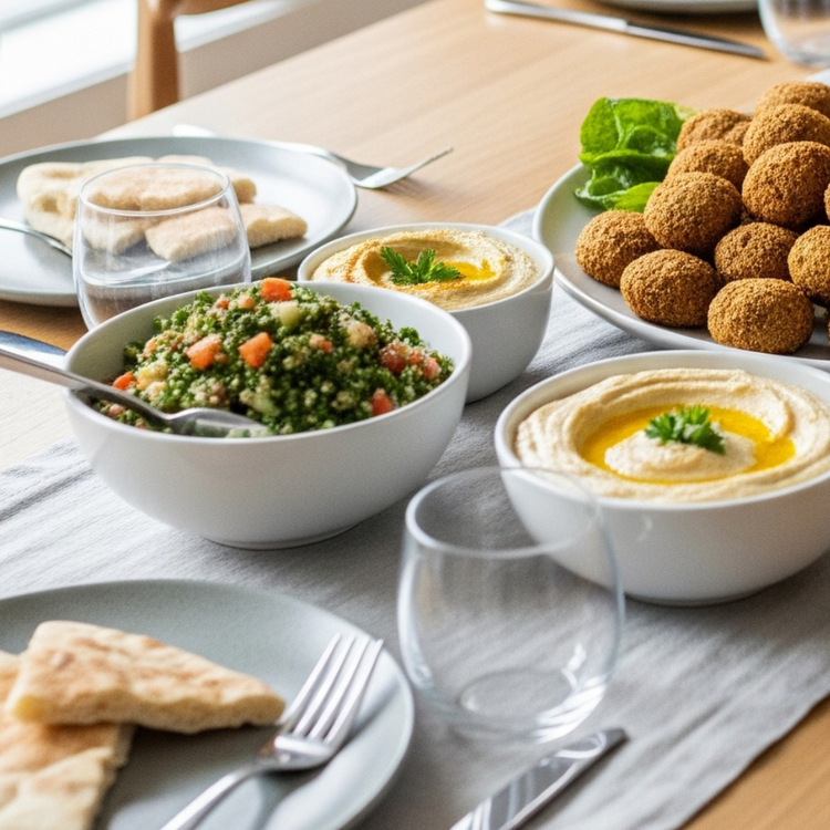 Crispy Falafel Platter