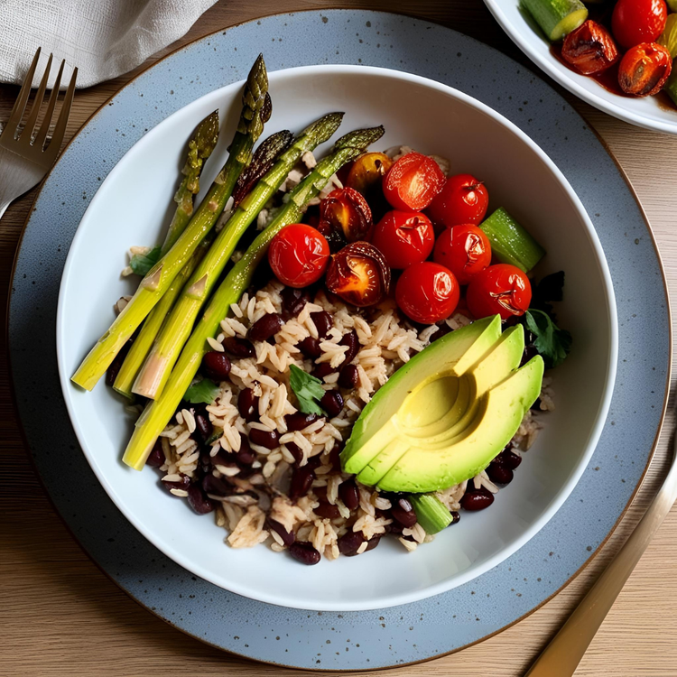 Black Bean Brown Rice Bowl