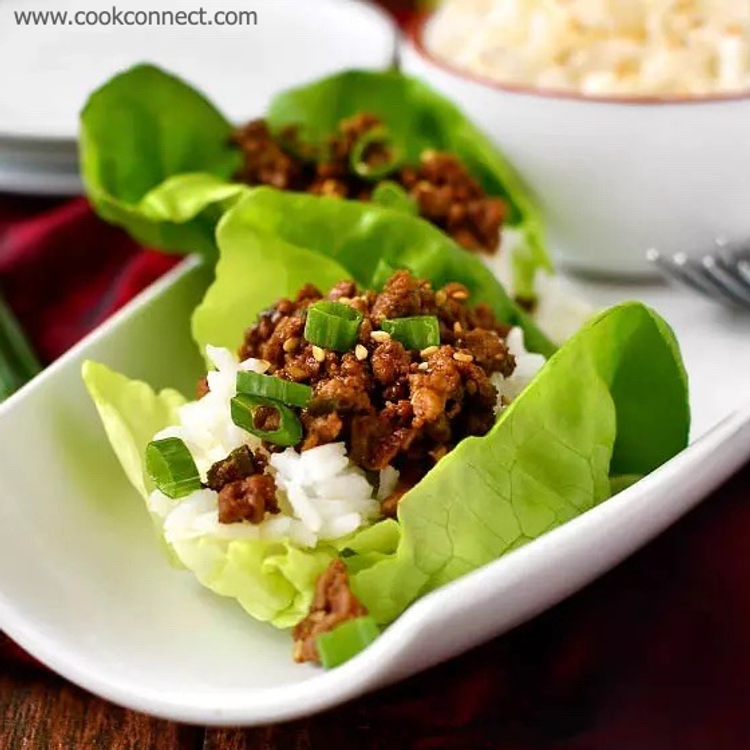 Korean Beef Lettuce Wraps