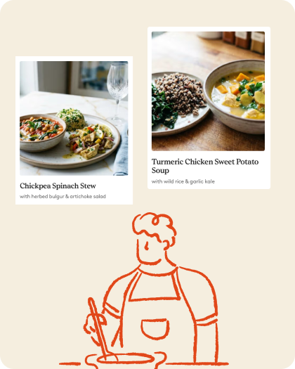 We propose your menu