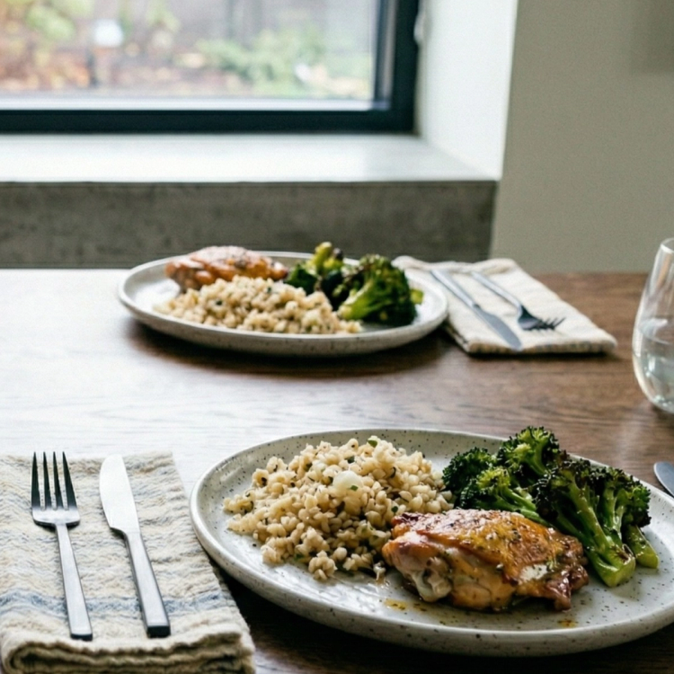 Pan-Seared Chicken Thighs