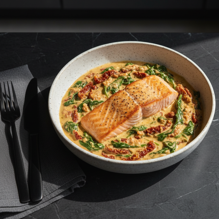 Creamy Tuscan Salmon
