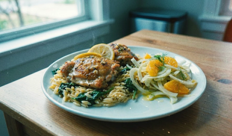 Lemon Herb Chicken Thighs