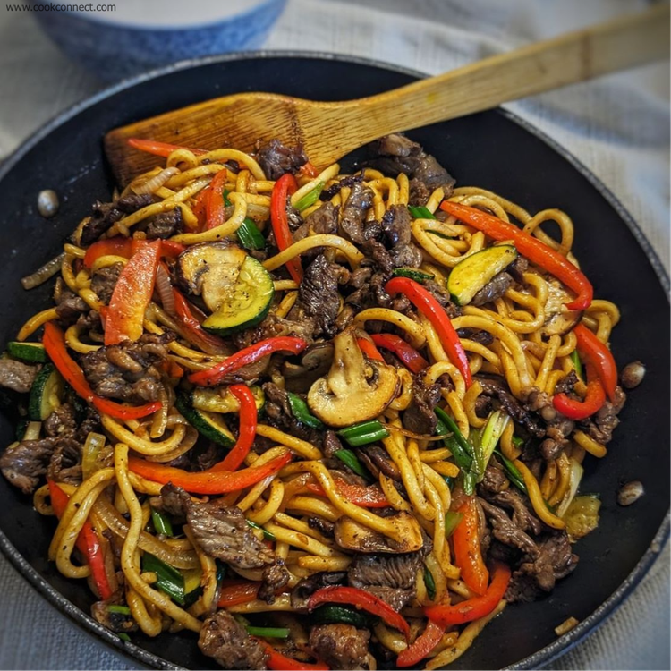 Beef Yaki Udon