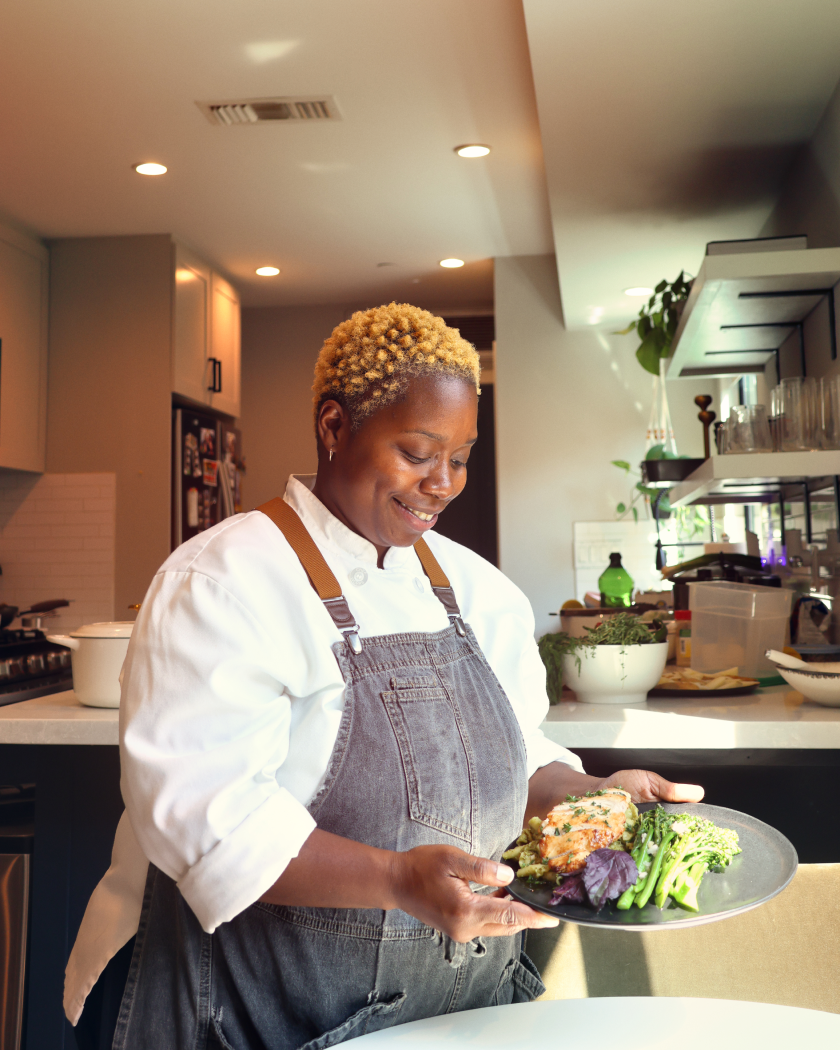 Your chef handles the kitchen