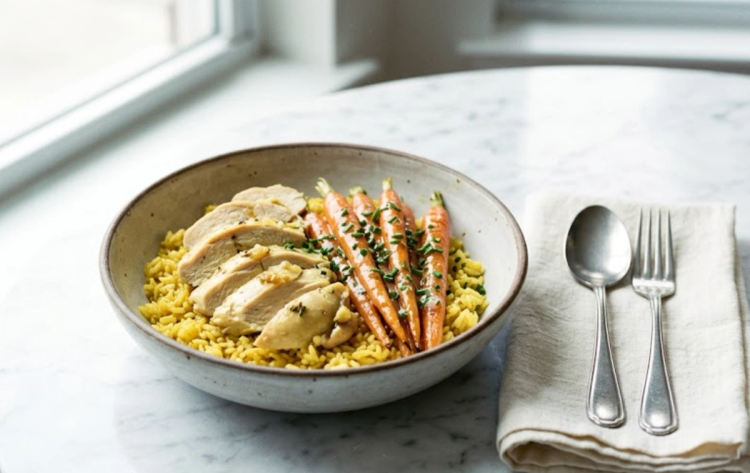 Herb-Poached Chicken Breast