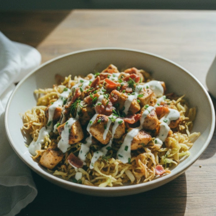 Roasted Chicken Bacon Ranch Bowl