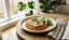 Poached Chicken & Soft Lentils