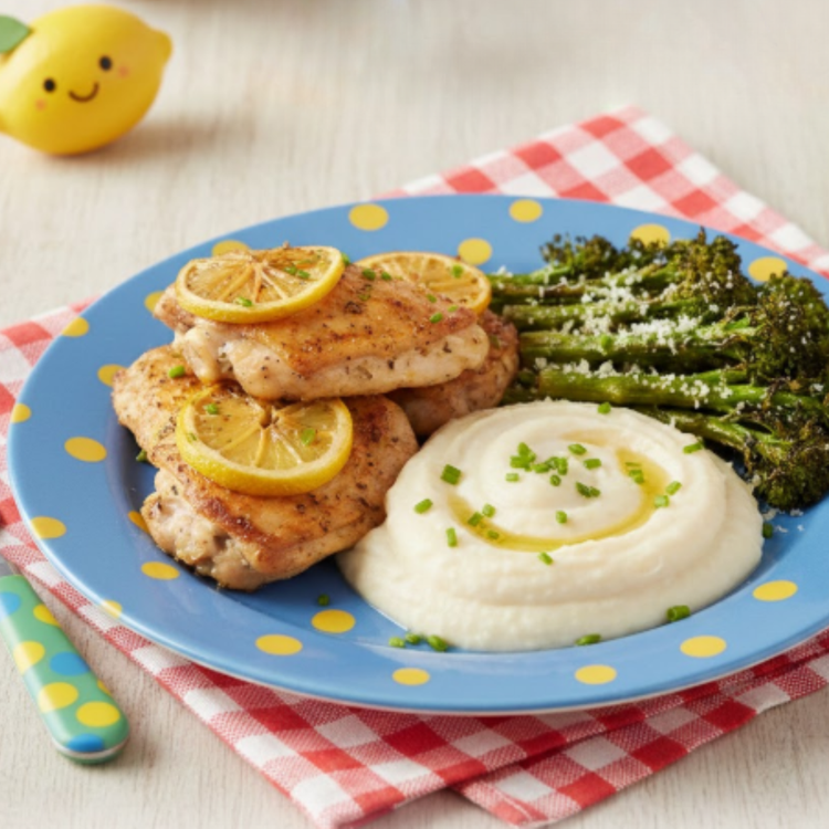 Lemon-Roasted Chicken Thighs
