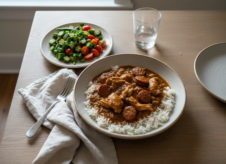 Chicken & Andouille Gumbo