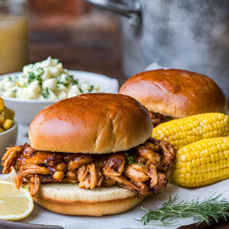 BBQ Pulled Chicken Sandwich