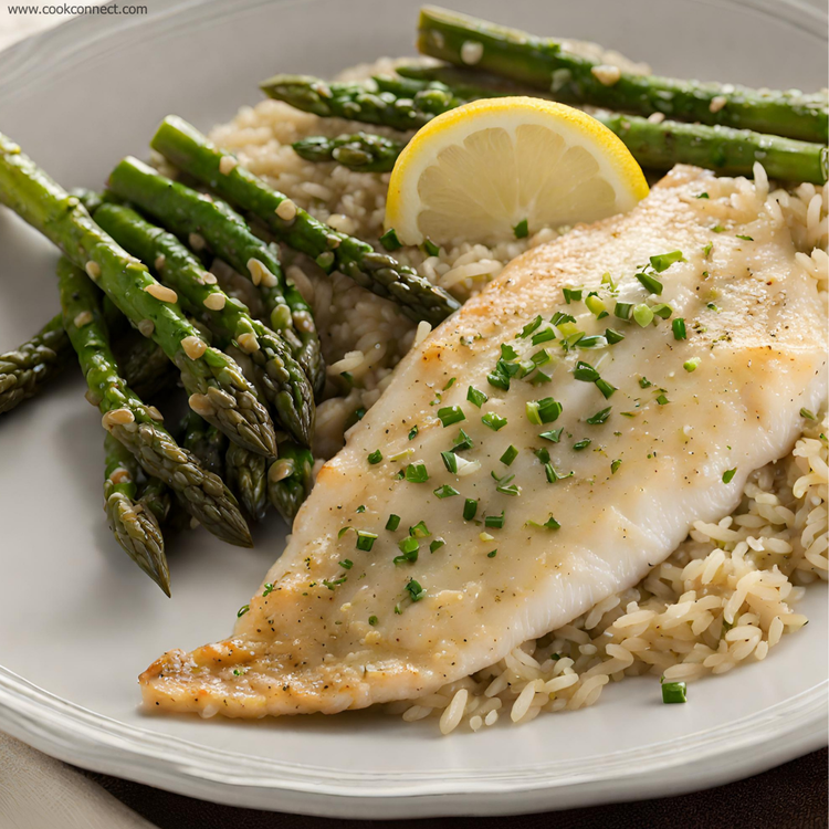 Baked Flounder Fillet