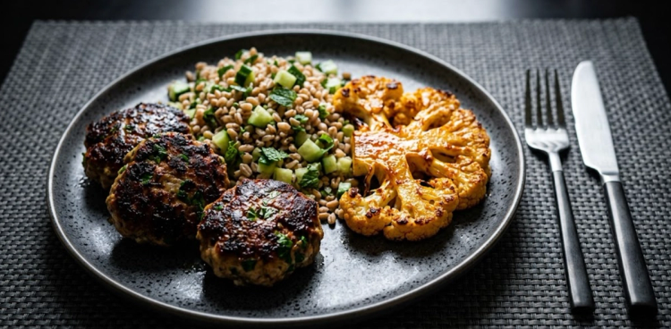 Pan-Seared Turkey Kefta