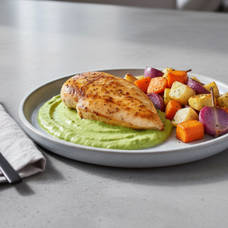 Garlic-Seared Chicken Breast