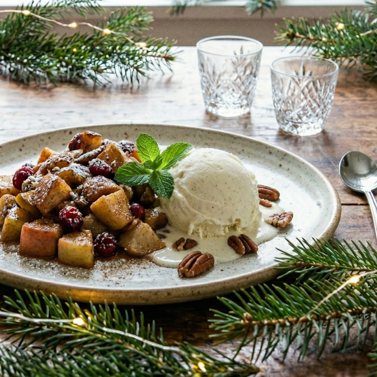Spiced Apple Pear Bake