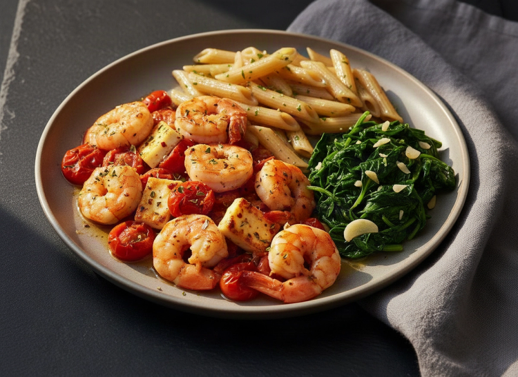 Baked Feta Shrimp