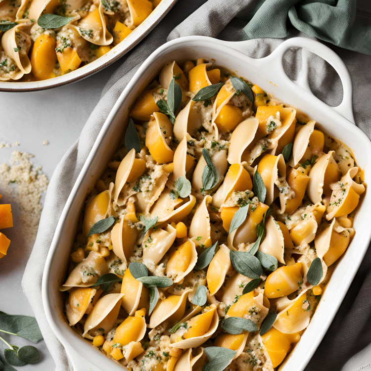 Butternut Ricotta Stuffed Pasta