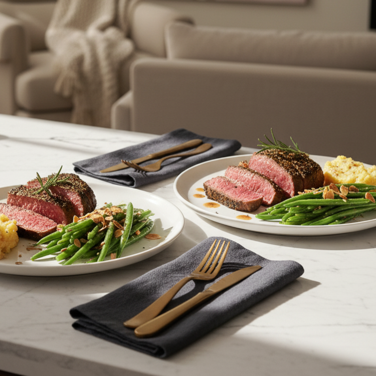 Herb-Crusted Ribeye