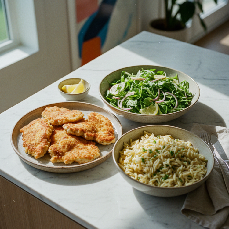 Crispy Chicken Milanese