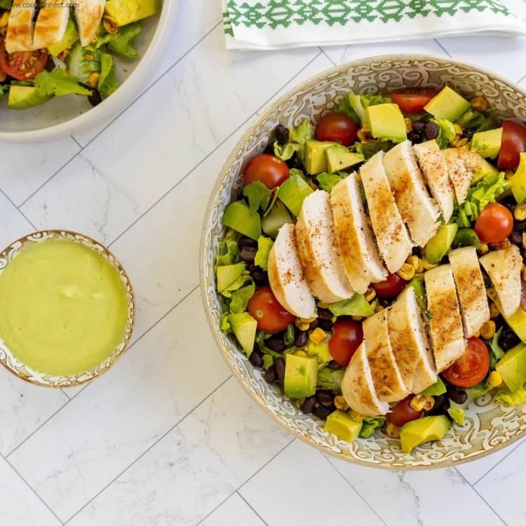 Seared Southwestern Chicken Salad