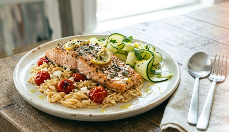 Oregano Roasted Salmon
