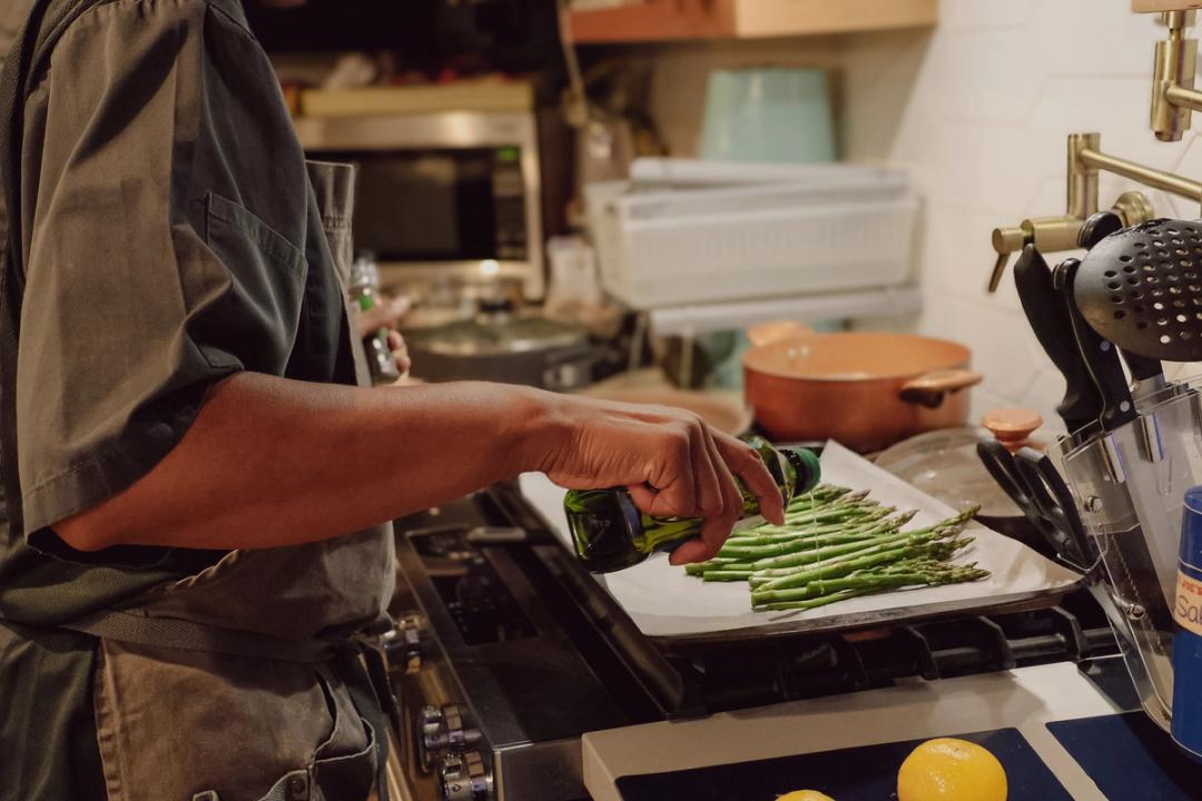 Chef cooking in your kitchen