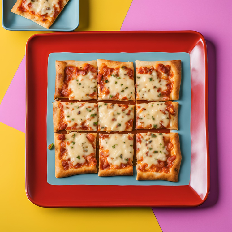 Cheese Flatbread Pizza