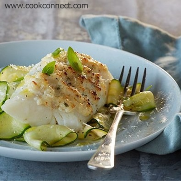 Parmesan-Crusted Cod