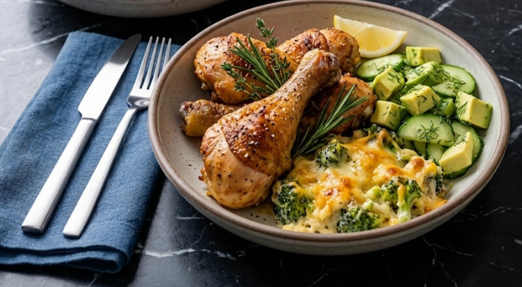 Oven-Baked Chicken Drumsticks