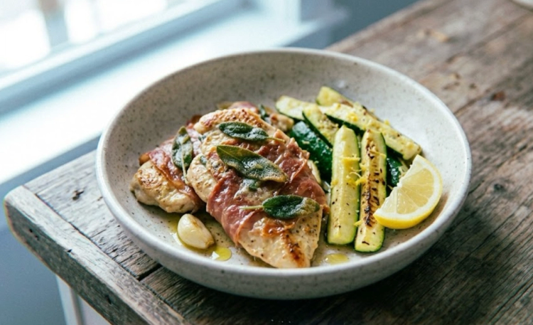 Chicken Saltimbocca