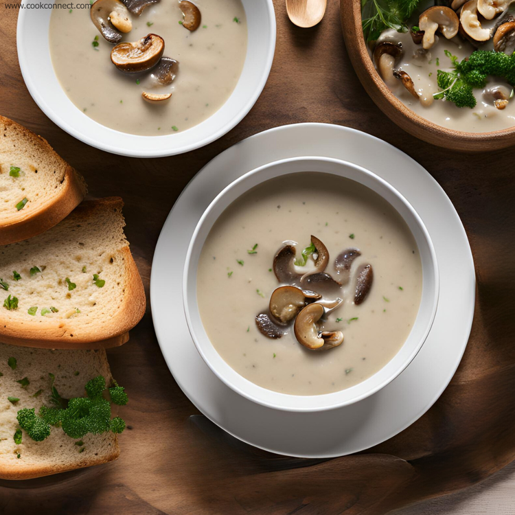 Wild Mushroom Cream Soup