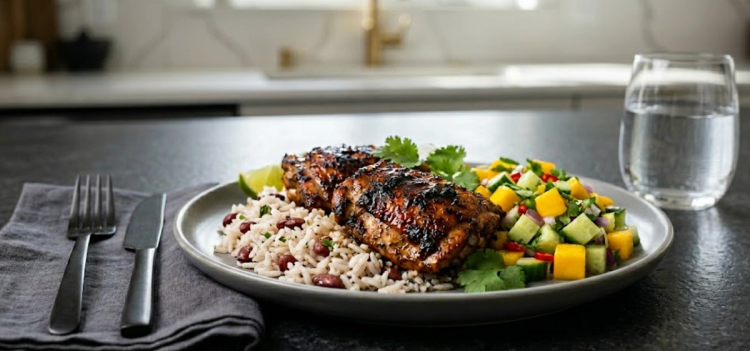Jerk Chicken Thighs