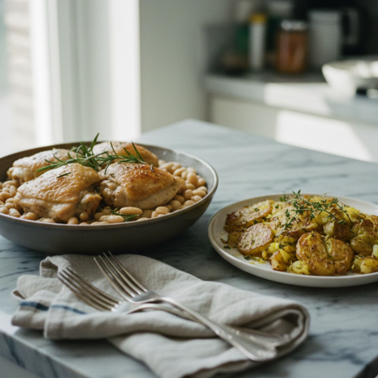 Braised Chicken Thighs