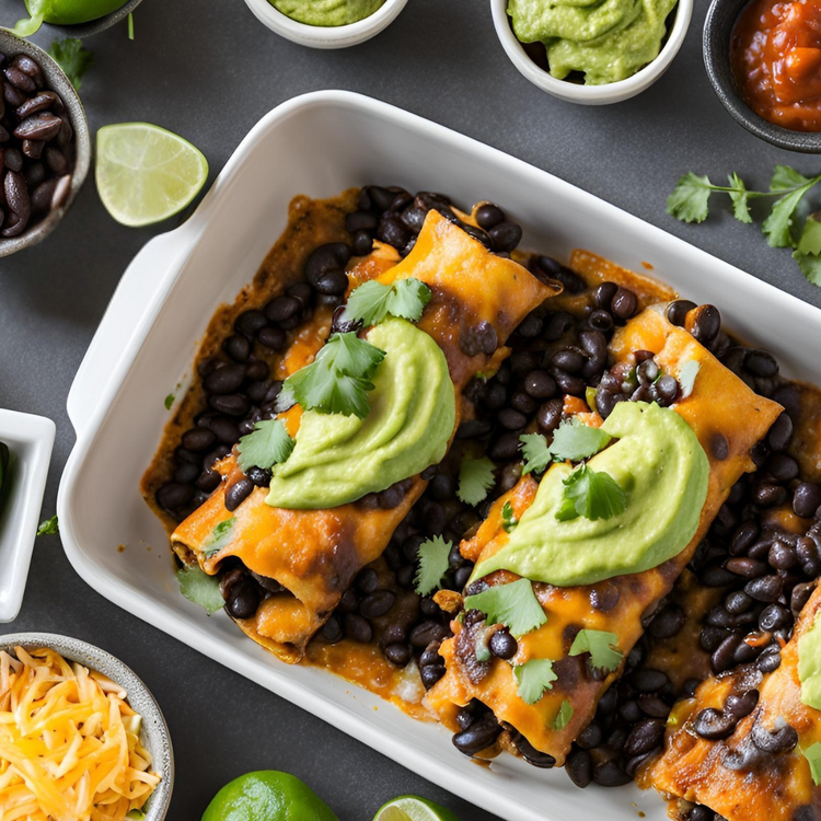 Black Bean Enchiladas