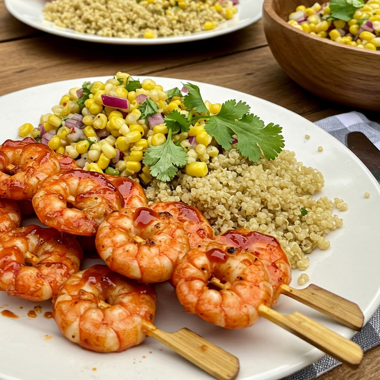 BBQ Shrimp Skewers