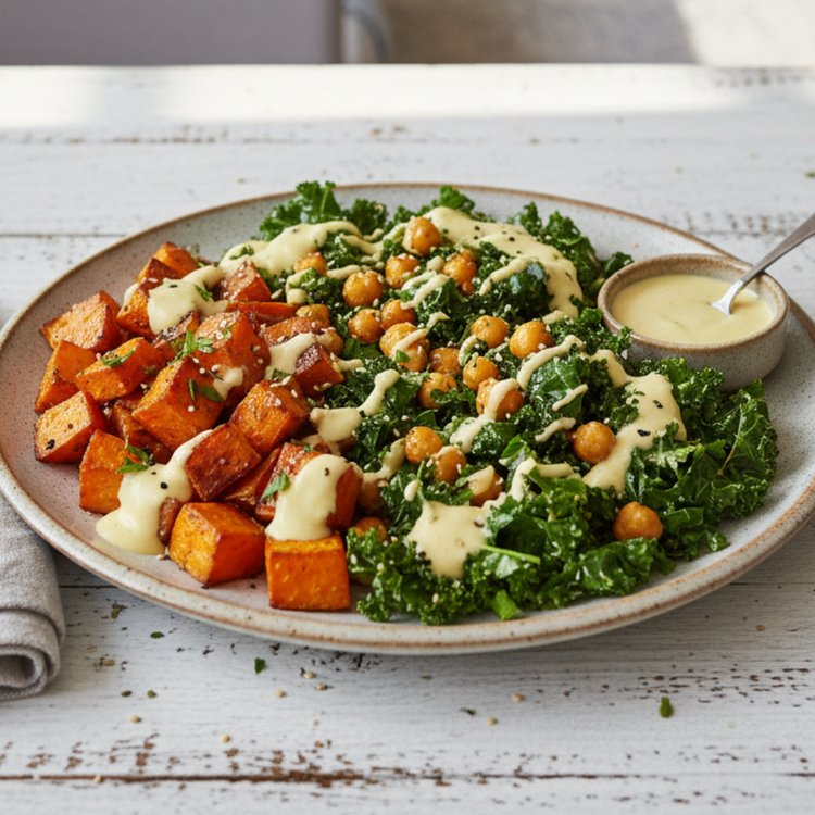 Roasted Sweet Potato Bowl