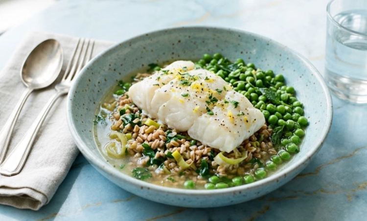 Lemon Steamed Cod