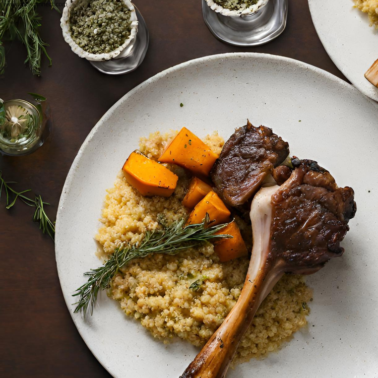 Herb-Crusted Rack of Lamb