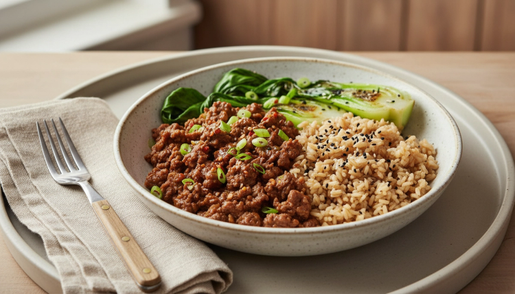Hoisin-Ginger Ground Beef
