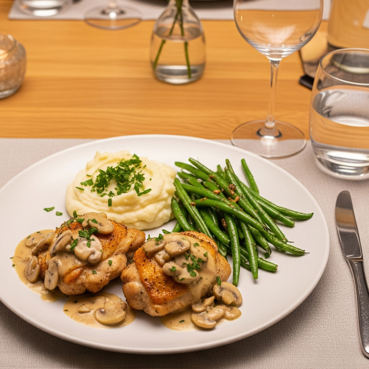 Coq au Vin Blanc