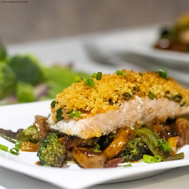 Ginger-Crusted Salmon