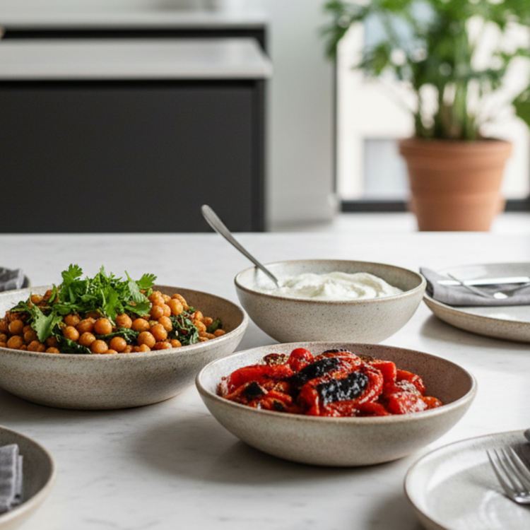 Braised Chickpeas