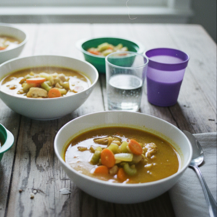 Ginger-Miso Chicken Soup